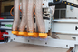 드라이 펌프로 선택적인 기계 7x10 피트를 보금자리를 짓는 네 주축 CNC